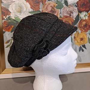 Mucros Weavers Muckross House Kilarney Ireland Newsboys Wool Tweed Hat
